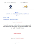 Impact des mesures de libéralisation économique sur la gouvernance des entreprises agroalimentaires algériennes