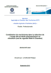 Estimation des quantités d'eau utilisées par culture et par village en fonction des ressources hydriques disponibles