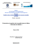 Production et gestion de la qualité dans la filière « Grenade de Gabès »