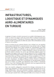 Infrastructures, logistique et dynamiques agro-alimentaires en Turquie