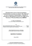 Elaboration et évaluation de scenarios d'aménagement au niveau du massif "Jbel Amsiten" : le cas du scenario d'aménagement concerté et intégré de l'arganeraie au niveau de l'UST pilote "Ihoumach", province d'Essaouira, Maroc