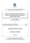 Analyse de la dynamique de la filière lait en agriculture irriguée dans le périmètre du Brahmi à Bou Salem [Tunisie]