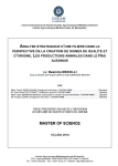 Analyse stratégique d'une filière dans la perspective de la création de signes de qualité et d'origine