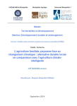 L'agriculture familiale, paysanne face au changement climatique : alternative durable locale en comparaison avec l'agriculture climato-intelligente