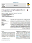 The role of market forces and food safety institutions in the adoption of sustainable farming practices: the case of the fresh tomato export sector in Morocco and Turkey