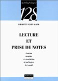 Lecture et prise de notes : gestion mentale et acquisition de méthodes de travail