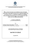 Evaluation technico-économique des systèmes partagés d'information en vue du renforcement de la production et la mise en commun de données sur les ressources en eau et les usages de l'eau dans les pays méditerranéens