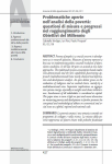 Problematiche aperte nell’analisi della povertà: questioni di misura e progressi nel raggiungimento degli Obiettivi del Millennio