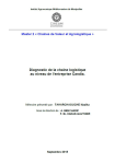 Diagnostic de la chaîne logistique au niveau de l'entreprise Candia [Algérie]