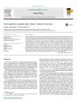 Food exporters in global value chains