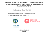 Un cadre d'approche écosystémique comme facilitateur du développement territorial : le cas de la péninsule de Karaburun en Turquie