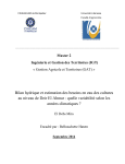 Bilan hydrique et estimation des besoins en eau des cultures au niveau de Deir El Ahmar [Liban]