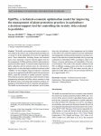 OptiPhy, a technical-economic optimisation model for improving the management of plant protection practices in agriculture: a decision-support tool for controlling the toxicity risks related to pesticides