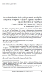 La territorialisation de la politique rurale en Algérie, adaptation ou rupture ? Analyse à partir d’une étude de cas