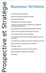 Prospective et stratégie, n. 4-5 - 01/12/2014 - Nouveaux territoires