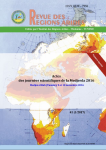 Revue des régions arides, n. 41, n. spécial - 01/01/2017 - Actes des journées scientifiques de la Medjerda 2016