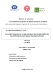 Transition énergétique : comment émergent et se développent des projets collectifs de méthanisation portés par des agriculteurs ?