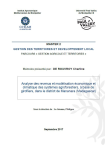 Analyse des revenus et modélisation économique et climatique des systèmes agroforestiers, à base de girofliers, dans le district de Mananara (Madagascar)