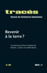 Tracés, n. 33 - 01/06/2017 - Revenir à la terre ?