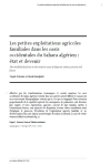 Les petites exploitations agricoles familiales dans les oasis occidentales du Sahara algérien : état et devenir
