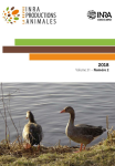 INRAE Productions animales, vol. 31, n. 2 - Octobre 2018