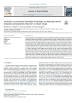 Declarative or procedural knowledge? Knowledge for enhancing farmers’ mitigation and adaptation behaviour to climate change