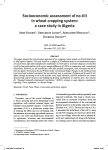 Socioeconomic assessment of no-till in wheat cropping system: a case study in Algeria