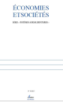 Economies et sociétés, n. 8 - 01/08/2015
