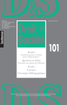 Droit et Société, n. 101 - Janvier 2019 - Comment penser un droit pour l’alimentation ?