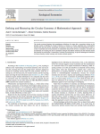 Defining and measuring the circular economy: a mathematical approach