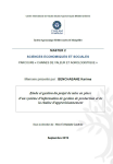 Etude et gestion du projet de mise en place d’un système d'information de gestion de production et de la chaîne d'approvisionnement