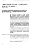 Gestion des risques climatiques : luxe ou nécessité ?