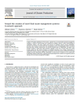 Toward the creation of novel food waste management systems: a network approach