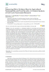 Improving policy evidence base for agricultural sustainability and food security: a content analysis of life cycle assessment research