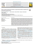 Flows in Agro-food Networks (FAN): an agent-based model to simulate local agricultural material flows