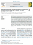 Spatial associations between household and community livelihood capitals in rural territories: an example from the Mahanadi Delta, India