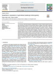 Quantitative assessment of agricultural landscape heterogeneity