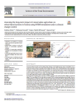 Assessing the long-term impact of conservation agriculture on wheat-based systems in Tunisia using APSIM simulations under a climate change context