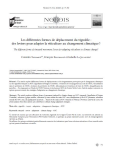 Les différentes formes de déplacement du vignoble : des leviers pour adapter la viticulture au changement climatique ?