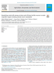 Quantifying trade-offs among on-farm and off-farm fertility sources to make vegetable organic farming systems more sustainable