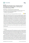 Bridging the literature gap : a framework for assessing actor participation in Participatory Guarantee Systems (PGS)