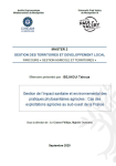 Gestion de l’impact sanitaire et environnemental des pratiques phytosanitaires agricoles : cas des exploitations agricoles au sud-ouest de la France