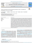 Water and nitrate loss from dryland agricultural soils is controlled by management, soils, and weather