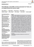 Desertification vulnerability and risk assessment for Turkey via an analytical hierarchy process model