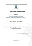 Gestion des entrepôts logistiques : méthodes d'optimisation et systèmes d'informations