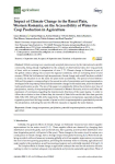 Impact of climate change in the Banat plain, western Romania, on the accessibility of water for crop production in agriculture