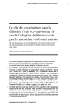 Le rôle des coopératives dans la diffusion d’une éco-innovation : le cas de l’adoption de films recyclés par les maraîchers du bassin nantais