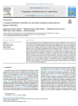 A model predictive controller for precision irrigation using discrete lagurre networks