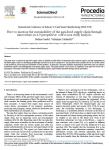 How to increase the sustainability of the agri-food supply chain through innovations in 4.0 perspective: a first case study analysis