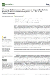 Exploring the preferences of consumers’ organic products in aspects of sustainable consumption: the case of the polish consumer